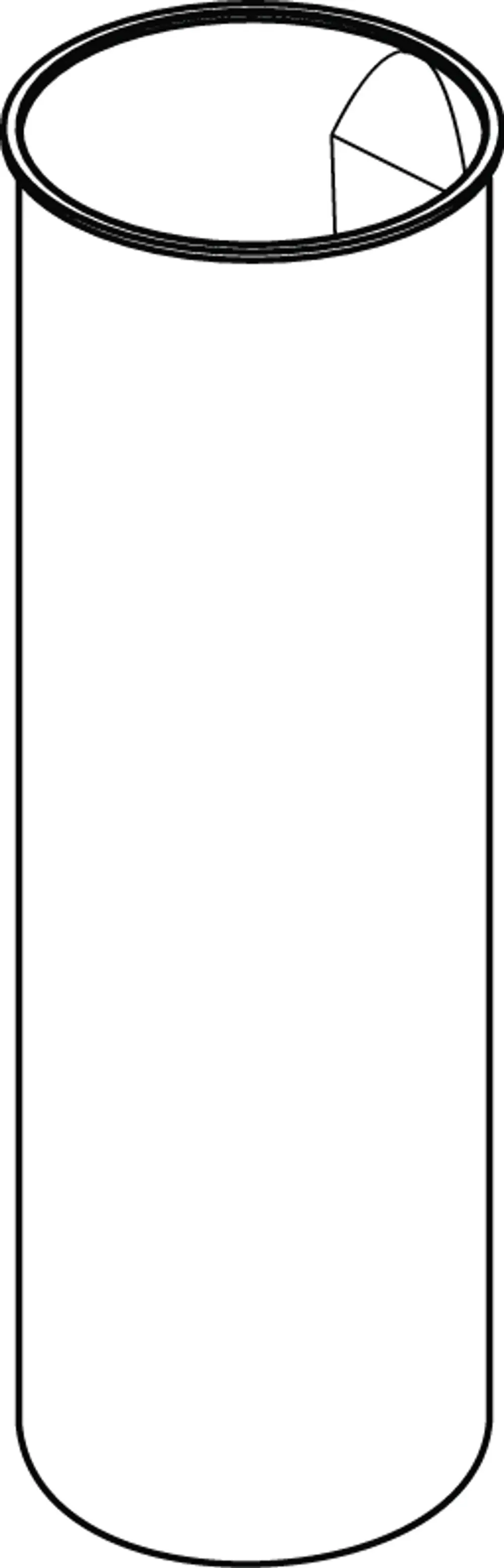 Weißer runder Behälter für eine WC-Bürste mit integriertem Deckel, auf grauem Hintergrund, von der Marke Ideal Standard.